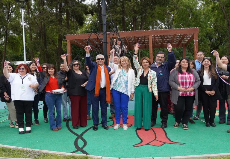 INAUGURAN CUATRO ÁREAS VERDES EN EL SECTOR PONIENTE DE PITRUFQUÉN