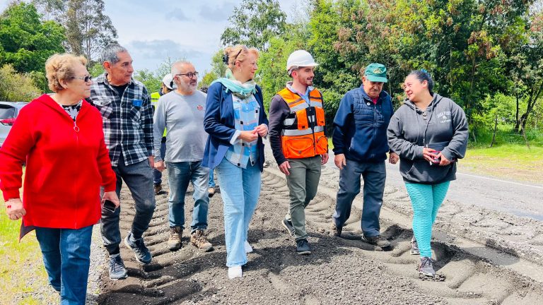 UN 50% DE AVANCE REGISTRAN LAS OBRAS DE MEJORAMIENTO DE LA RUTA PITRUFQUÉN – ÑANCUL